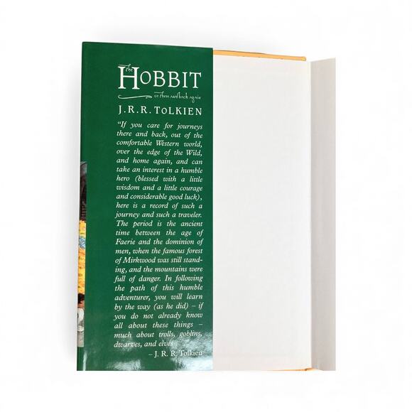 "The Hobbit, or There and Back Again" by J.R.R. Tolkien Hardback Book - Picture 3 of 8